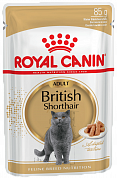 Royal Canin British Adult кусочки в соусе