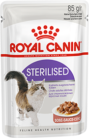 Royal Canin Sterilised Кусочки в соусе