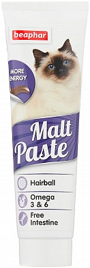Beaphar Malt Paste для выведения шерсти из желудка 100гр
