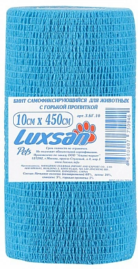 Luxan Бинт самофиксирующийся,сгорькой пропиткой,10см*450см