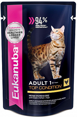 Eukanuba Курица в соусе, пауч