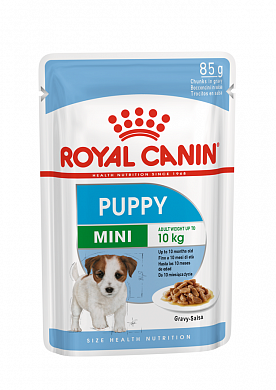 Royal Canin Mini Puppy Кусочки в соусе