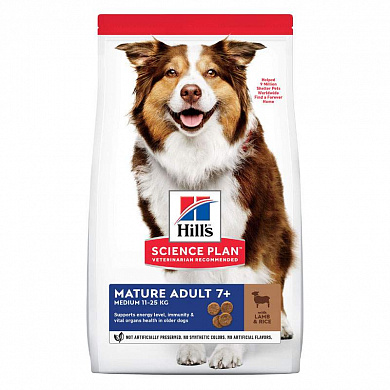 Hill's SP Canine Mature Adult 7+ Lamb&Rice