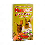 Мышильд Гранулированный корм для декоративных кроликов "С морковью"