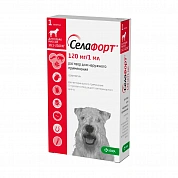 Селафорт 120 мг  капли для собак массой 10,1-20кг