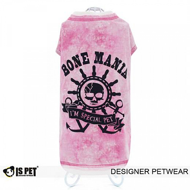 Is Pet Футболка велюр розовая