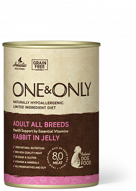 ONE&ONLY Rabbit in  Jelly 400г