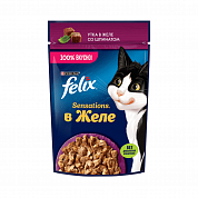 Феликс Sensations с Уткой и шпинатом, пауч