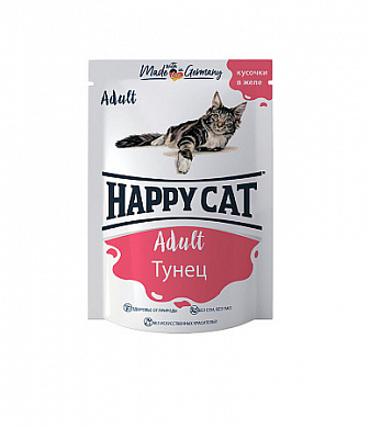 Happy Cat Тунец, пауч 100гр