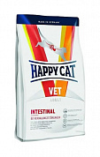 Happy Cat Диета Intestinal ветеринарная диета для для кошек с чувствительным пищеварением,1,4кг