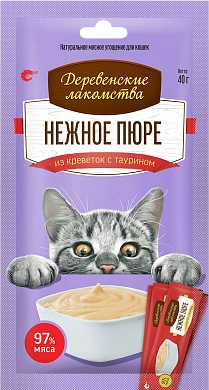 Деревенские лакомства Нежное пюре из креветок