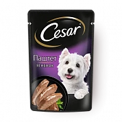 CESAR консервы для собак Ягнёнок ,паштет 80гр