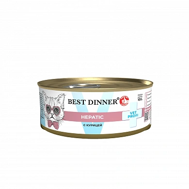 Best Dinner Vet Profi Hepatic с курицей