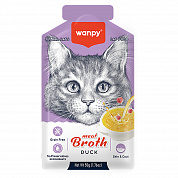 Wanpy Cat  для кошек  "Бульон" с уткой