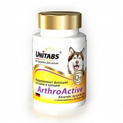 Unitabs витамины ArthroАctive с Q10 для собак, 100таб