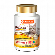 UNITABS Витаминно-минеральный комплекс для котят и кормящих кошек Unitabs Mama+Kitty, 120 табл