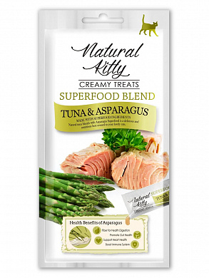 Pettric Natural Kitti Крем суп для кошек тунец и спаржа,4*12гр,поштучно