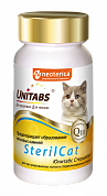 UNITABS SterilCat с Q10 для кастрированных котов и стерил. кошек, 120 таб.