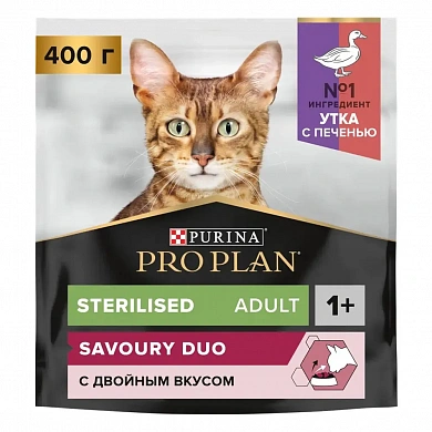 Pro Plan Sterilized Утка с печенью