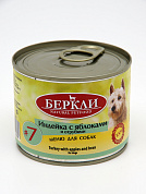 Berkley №7 (Беркли) Индейка с яблоками и отрубями для собак