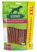 TiTBiT Колбаса Пармская для собак всех пород 350 Г - XXL 