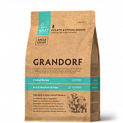 Grandorf 4Meat&Brown Rice Adult Medium&Maxi